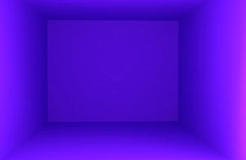 Purple color empty room Stock Illustration