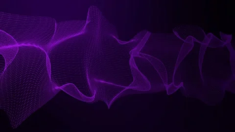 Purple color line wave background animat... | Stock Video | Pond5