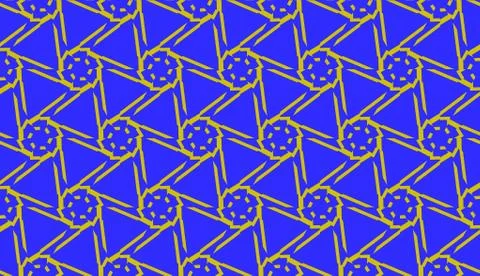 Purple color Pattern with abstract geometric design. Vector seamless illustra Stock Illustration