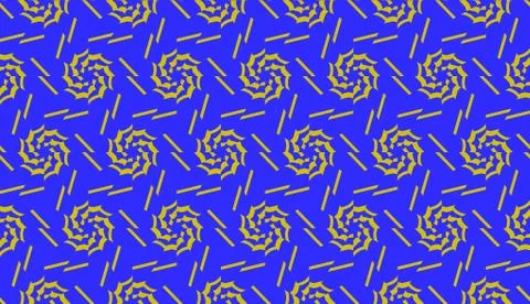 Purple color Pattern with abstract geometric design. Vector seamless illustra Stock Illustration