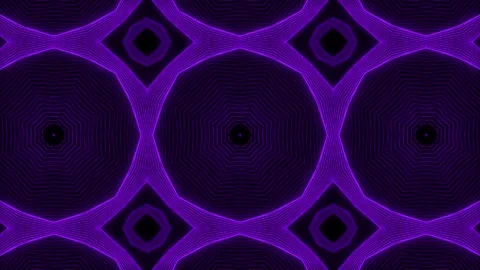 Purple color Pattern gothic design animation motion graphics Stock Footage 155261603