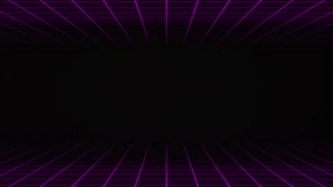Purple Color Retro Grid Loop Animation B... | Stock Video | Pond5