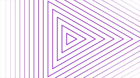 Purple color Triangular shaped repeating pattern background Stock Footage 204724185