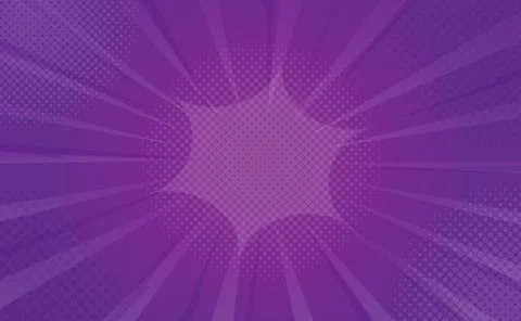 Purple Comic Background for Additional Design Stock Illustration