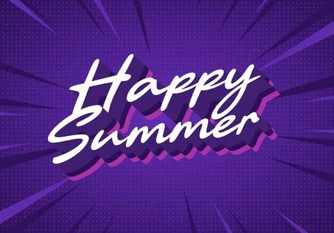 Purple comic style background with halftone dots and burst rays, featuring .. Stock Illustration