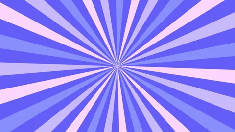 Purple Comic Sunburst Loop Rotating Multicolor Rays Background 4K Stock Footage 334986802
