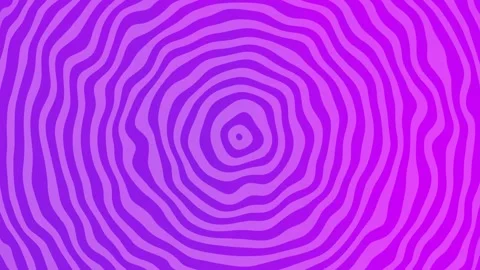 Purple Concentric Circle Optical Depth Background Loop. Stock Footage 286777224