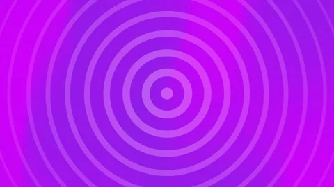 Purple Concentric Circles Abstract Background Loop. Video stock 286770044