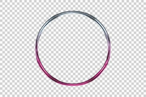 Purple concentric circles with white square target in center on dark background Stock Illustration
