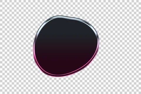Purple concentric wavy lines on dark background transparent background Stock Illustration