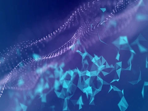 Purple connection concept Video stock 73905205