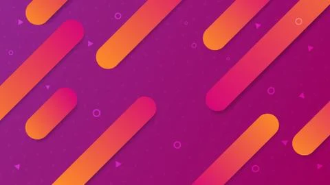 Purple cool flat design background.modern neon purplr violet bright abstract Stock Illustration