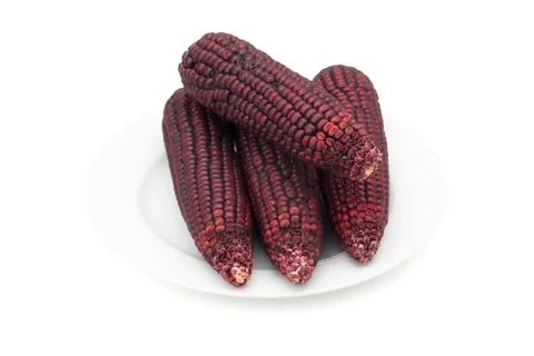 Purple corn Stock Photos