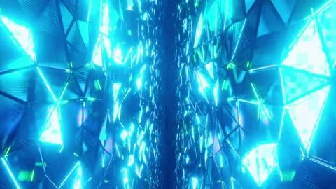 Purple Cosmic Nebula Space Background Animation Stock Footage 310941447
