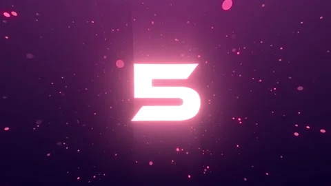 PURPLE COUNTDOWN Stockbeeldmateriaal 237068111