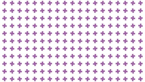 Purple cross full screen rotating fashion background pattern Video stock 275142019