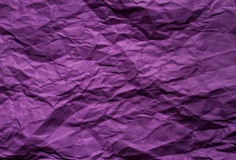 Purple Crumpled Background Stock Photos