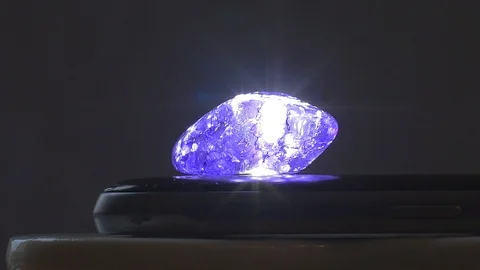 Purple Crystal Close Up 3 Vidéo 97352782
