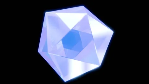 Purple crystal  Stock Footage 303341915