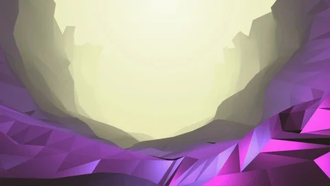 Purple Crytsal Tunnel Stock-Footage 106949268