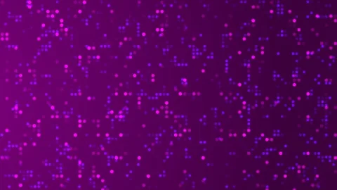 Purple Cybernetic Digital Network Loop Stock Footage 315196059