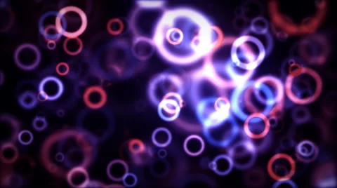 Purple Defocused Circles Stockbeeldmateriaal 40886326
