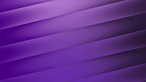 Purple diagonal stripes create a gradient background design. Stock Footage 292744615