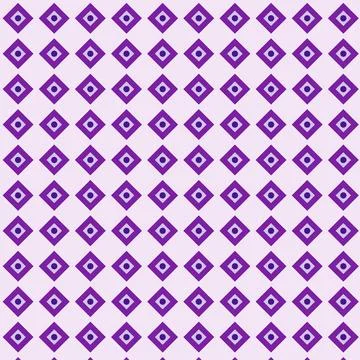 Purple diamond pattern with light purple background Stock Illustration