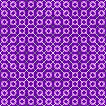 Purple Diamond Quatrefoil Pattern Background Stock Illustration