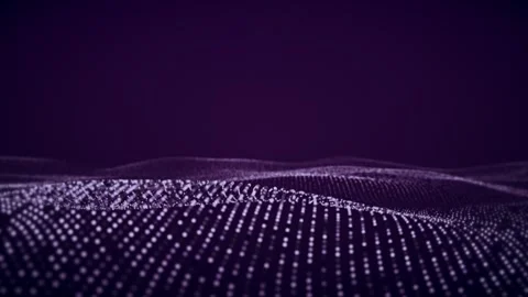 Purple Digital Bg Stock Footage 296858733