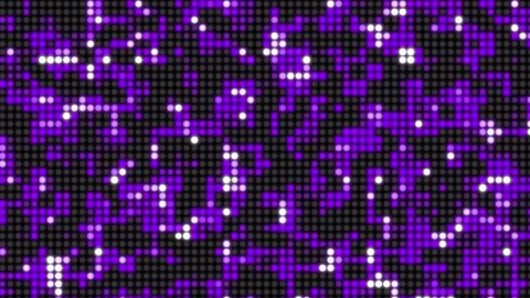 Purple Digital Dots Motion Background Stock Footage 320852047