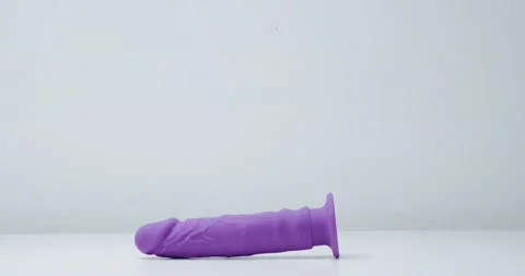 Purple Dildo Stock Footage 140235740