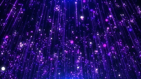 Purple disco light frame abstract background with flickering star animation s Stock Footage 130686823