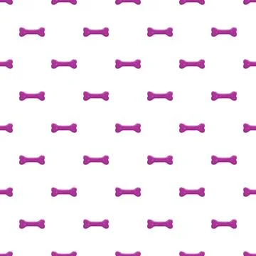 Purple dog bones seamless pattern background for pets 스톡 일러스트