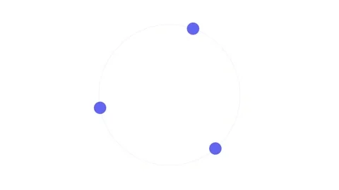 Purple Dots Loading Screen Loop Stock Footage 341362594