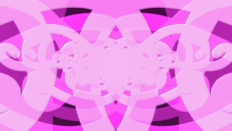 Purple Double 4K Loop Move Stock Footage 100229311