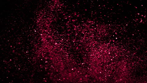 Purple Dust Particles On Alpha Backgroun 