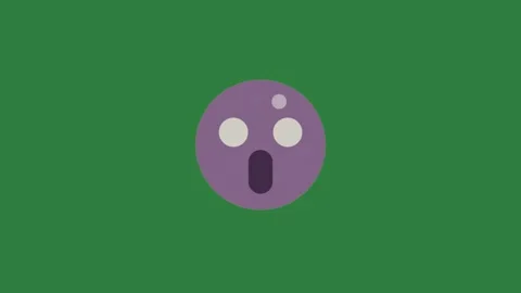 Purple egg on ball an image of it isolated on green screen background Stock Footage 336855480