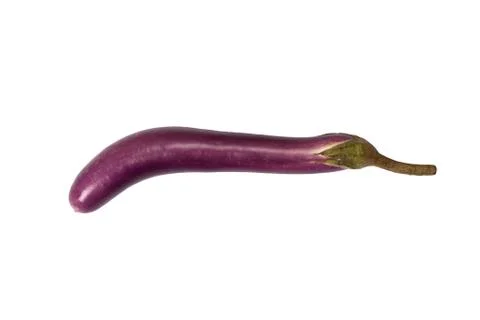 Purple eggplant Stock Photos