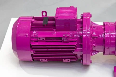 Purple Electric Engine Foto stock