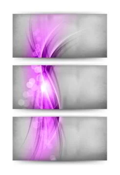 Purple element Stock Illustration