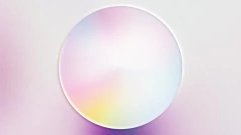 Purple embossed gradient light spinning on colorful gradient background Stock Footage 322898448