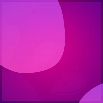 Purple Empty Modern Shapes On Gradient Background Frame Template Stock Illustration