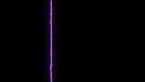 Purple Energize Vertical Slider Beam Loop on Black Background HD FX Stock Footage 326979904