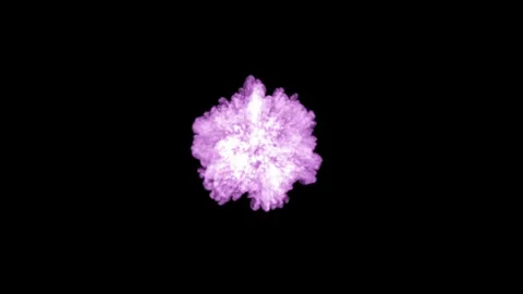 Purple energy blast Video stock 92994530