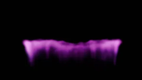 Purple energy explosions in black background Vidéo 138555656