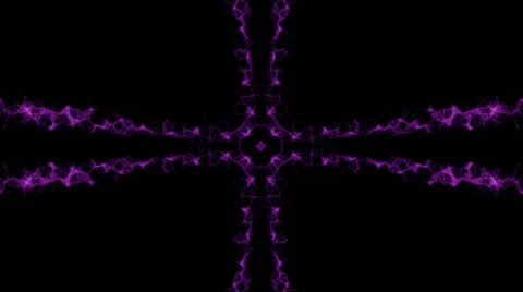 Purple energy flow in cross pattern - seamless background (FULL HD) Stock-Footage 62791189