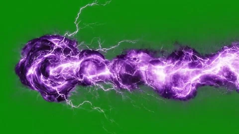 Purple Energy Power Effect Video stock 325678826