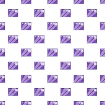 Purple envelope pattern for postal mail delivery 스톡 일러스트