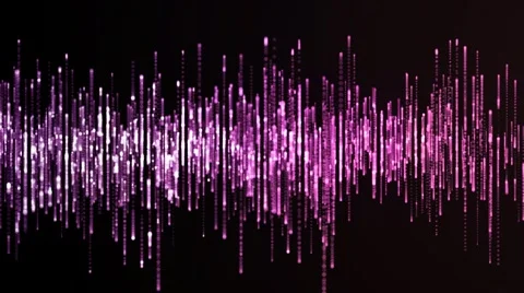 Purple equalizer Stock Footage 5937680